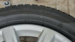 Zimní Sada Alu Kola 5x112 205/60 R17 BMW X1 F48 X2 F39 - 5