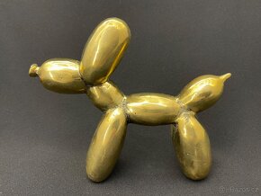 Socha bronz/mosaz Balloon Dog - velký - 5