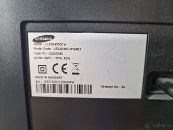 SAMSUNG TV LE22D450 - 5