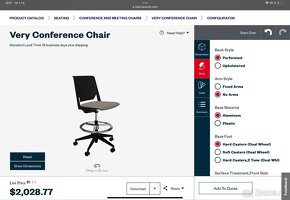 Židle Haworth Very Stool Chair - 5