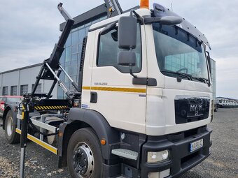 MAN 18.290 RUKA HIAB 088 + NOSIČ KONTEJNERU 10T - 5