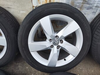 17"letní alu sada 5x100 origo VW TCross Kamiq Scala 205/55 - 5