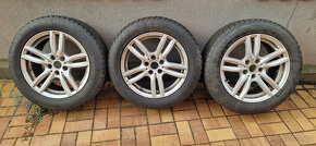 Alu disky R17, 3x, zimni pneu 225/55 R17 - 5