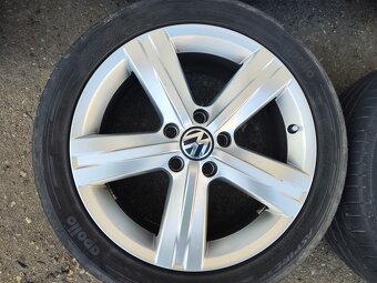 17"letní alu sada Fontana 5x112 origo Passat B7 B6 Sharan - 5