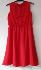 Dámské letní červené šaty Lindex 40 L - 5