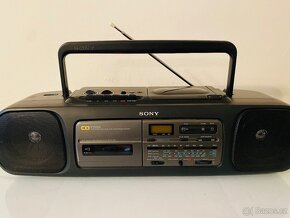 Radiomagnetofon/CD Sony CFD-55MKIIs, 90.léta - 5