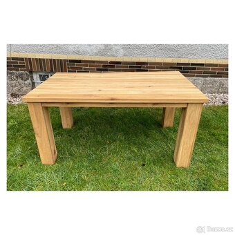 Masivní dubový jídelní stůl - Forester - 5