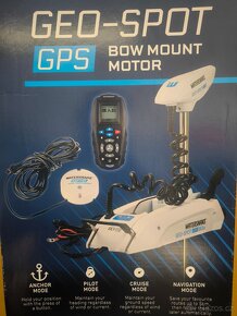 PRODÁM TROLLINGOVÝ MOTOR WATERSNAKE GEO-SPOT GPS 80LB 78“ - 5