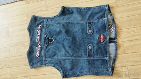 Harley Davidson jeans vesta - 5