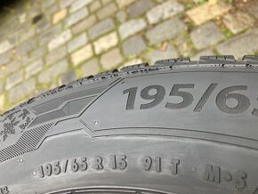 Zimní sada ŠKODA OCTAVIA II 15" 5x112 BARUM 195/65R15 - 5