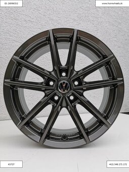 Nové alu disky VW Borbet 7x17 ET 40 5x112 R17 1228 - 5