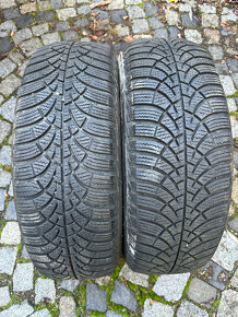 Zimní pneu Goodyear, 195 x 65 x 15R, vzorek 5mm, cena za obě - 5