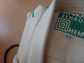 BJJ Gi Hypnotik ZenRoll V2 [100% HEMP] BÍLÉ A0,A1,A1L - 5