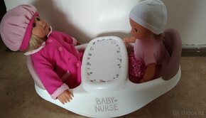 Jídelní židlička pro 2 panenky Baby Nurse - 5