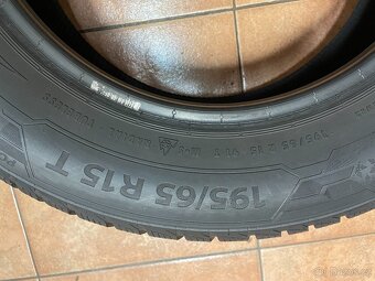 195/65R15 91T BARUM POLARIS 5, prodám použité zimní pneu - 5