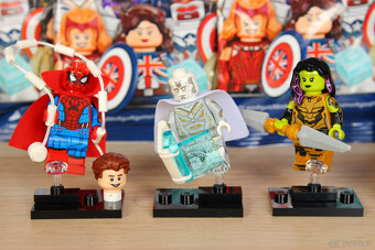 LEGO 71031 minifigurky Studio Marvel 1 - celá sada - 5