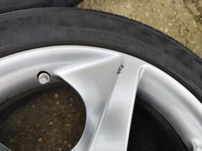 17"letní alu sada 5x114 origo Kia Ceed Venga i30 225/45 - 5