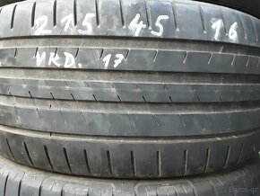 PNEU R16 215/45/16 a 195/45/16 - 5