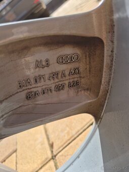 ALU disky original AUDI 7x17 ET45 - 5