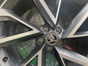 NOVÁ ALU R20 ŠKODA KODIAQ TYP VEGA 235/45 R20 100V DOT1124 - 5