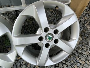 ALU kola Škoda Octavia 5x112 r16 Originál, ALU Octavia 2 - 5