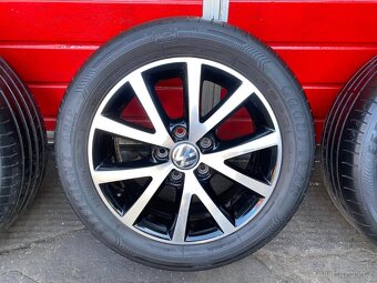 Original ALU kola VW Sedona 16" 6,5J ET50 + pneu 205/55/R16 - 5