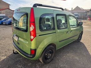 Renault Kangoo 2009 5 míst 1.6 16v LPG 78KW tažné CZ DPH - 5