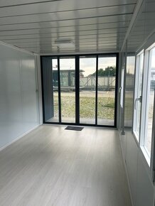 Obytný kontejner o rozměru 3 x 7 m s obložením WPC - 5