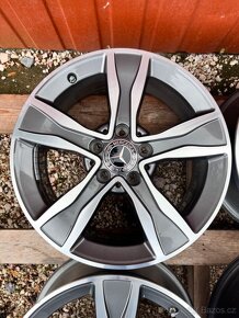 5x112 R17 originál alu disky Mercedes C-Class W205 - 2016 - 5