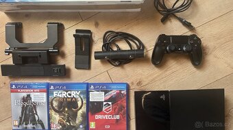 Playstation 4 (500GB) + V2 camera + 6 her - 5