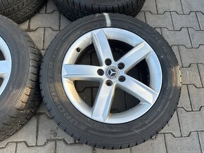 4x al kola 5x112 + pneu zimní 225/55 R17C - 5