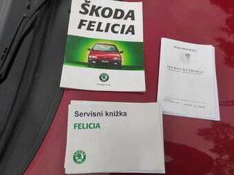 Škoda Felicia 1.3 stav nový vůz jako z továrny Absolutně bez - 5