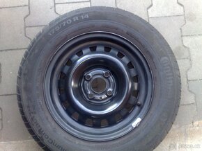 Obutá kola s letním pneu 175/70/14 - Opel-4x100 - 5