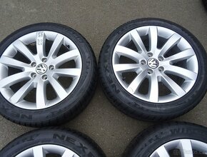 Alu disky origo Volkswagen 17", 5x112,ET 33, zimní komplet - 5