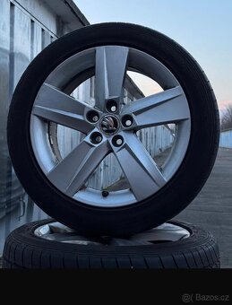 5x100 215/45 R16 letní sada - originál Škoda - 5