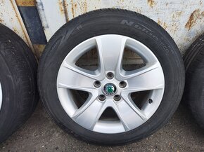 16"alu sada Crateris 5x112 origo Škoda Octavia 2 Golf 5 6 - 5