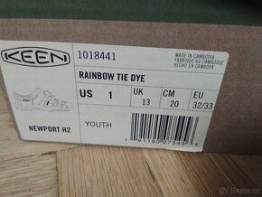 Keen newport vel. 32/33; 20 cm - 5