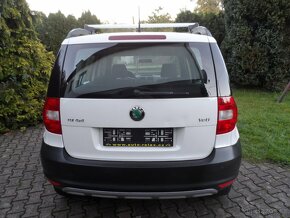 Škoda Yeti 2.0 TDI 81KW 4X4 1.Majitel Bez koroze - 5