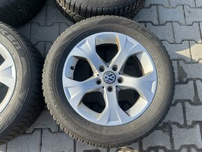 4x al kola 5x120 17 + pneu zimní 235/55 R17 103V - 5