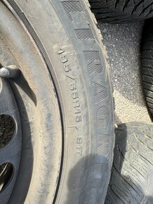 Zimní sada kol 5x112 ET47 195/65 R15 Goodyear zimní - 5