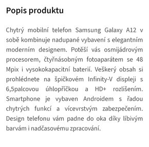 Samsung Galaxy A12 - 5