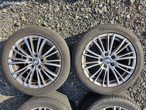 ALU kola MSW OZ 5x112 235/45 R17 Letní Pirelli. - 5