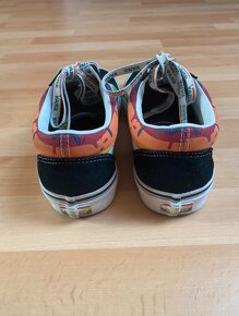 Tenisky Vans vel. 40 (6,5) Rainbow Drip - 5