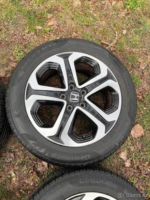 5x114.3 R17 215/55 94V originál alu disky Honda HR-V - 5