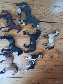 Schleich koně více sad dohromady - 5