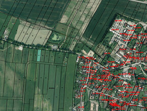 Pozemek pro bydlení, 1045 m2, Hůry, okres České Budějovice - 5