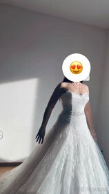 Svatební šaty značkové nové - 5
