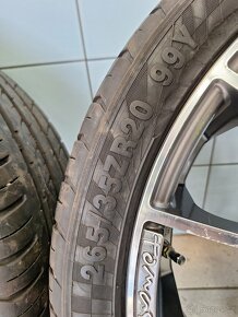 Alu kola R20 5x112 Tomason + letní pneu 265/35/20 - 5