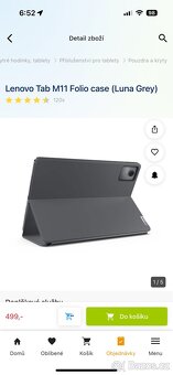 nový nepoužívaný tablet Lenovo Tab M11 LTE 8GB + 128GB - 5