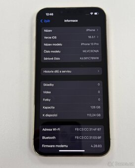 iPhone 13 Pro 128GB ✅ JAKO NOVÝ - 5